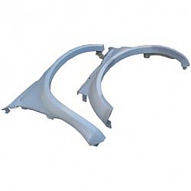 Street Scene Fender Flare - Black Fiberglass Set Of 2 - 95072169