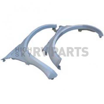 Street Scene Fender Flare - Black Fiberglass Set Of 2 - 95072169