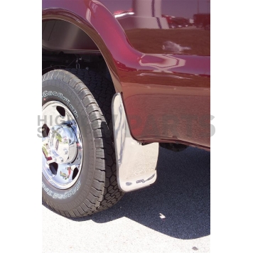 Putco Mud Flap - Stainless Steel Polished Set Of 2 - 79501