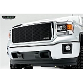 T-Rex Truck Products Grille Insert - Bar Rectangular Black Powder Coated Aluminum - 20208B