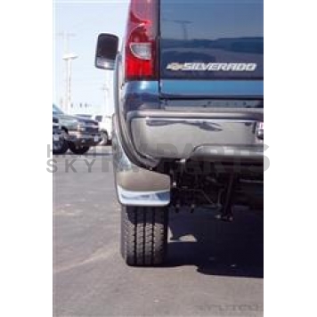 Putco Mud Flap - Stainless Steel Polished Set Of 2 - 79537