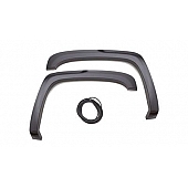 Lund International Fender Flare - Black Matte Set Of 2 - SX106TA