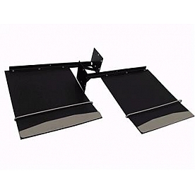 Street Scene Mud Flap - Plastic Black Set Of 2 - 95009550