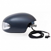 K-Source Exterior Mirror Electric OEM Black Single - 72519V