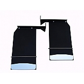 Street Scene Mud Flap - Plastic Black Set Of 2 - 95009640