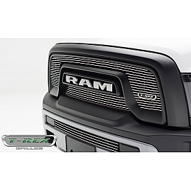 T-Rex Truck Products Grille Insert -  Rectangular Polished Aluminum - 6214640