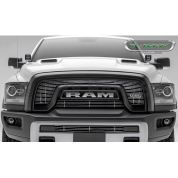 T-Rex Truck Products Grille Insert -  Rectangular Polished Aluminum - 6214640-2