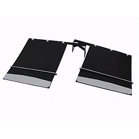 Street Scene Mud Flap - Plastic Black Set Of 2 - 95009890