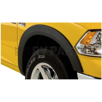 Bushwacker Fender Flare - Black Dura-Flex 2000 ABS Smooth Plastic Matte Set Of 2 - 5003902