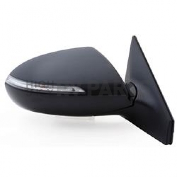 K-Source Exterior Mirror Electric OEM Black Single - 75017K