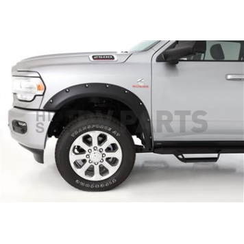 Bushwacker Fender Flare - Black Dura-Flex 2000 ABS Smooth Plastic Matte Set Of 2 - 5006502