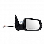 K-Source Exterior Mirror Electric Rectangular Black Single - 75029K