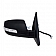 K-Source Exterior Mirror Electric Rectangular Black Single - 75029K