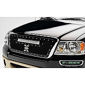 T-Rex Truck Products Grille Insert - Mesh Rectangular Black Powder Coated Steel - 6315561