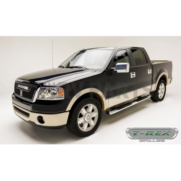 T-Rex Truck Products Grille Insert - Mesh Rectangular Black Powder Coated Steel - 6315561-1