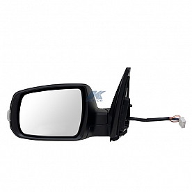 K-Source Exterior Mirror Electric Rectangular Black Single - 75030K