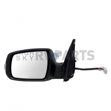 K-Source Exterior Mirror Electric Rectangular Black Single - 75030K