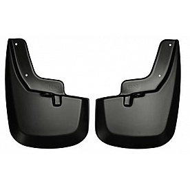 Husky Liner Mud Flap - Black Textured Thermoplastic Olefin Set Of 2 - 56911