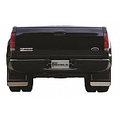 Go Industries Mud Flap - Black Rubber Set Of 2 - S70738SET