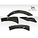 Extreme Dimensions Fender Flare - Black Fiberglass Primered Set Of 4 - 105368