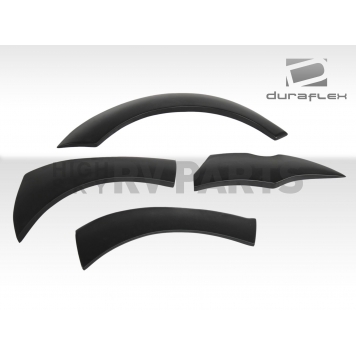Extreme Dimensions Fender Flare - Black Fiberglass Primered Set Of 4 - 105368-3