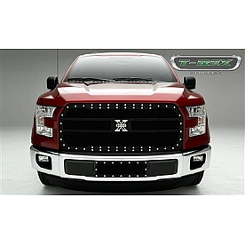 T-Rex Truck Products Grille Insert - Mesh Rectangular Black Powder Coated Carbon Steel - 6715731