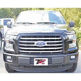 TFP (International Trim) Grille Insert - Bar Trapezoid ABS Plastic Chrome Plated - 68196GI