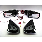 Street Scene Exterior Mirror Manual Oval Set Of 2 - 95015410