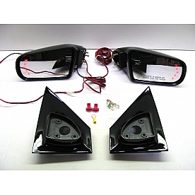 Street Scene Exterior Mirror Manual Oval Set Of 2 - 95015410
