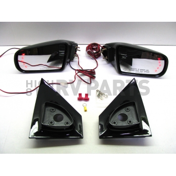 Street Scene Exterior Mirror Manual Oval Set Of 2 - 95015410