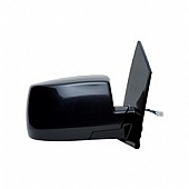 K-Source Exterior Mirror Electric OEM Black Single - 68063N