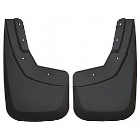 Husky Liner Mud Flap - Black Textured Thermoplastic Olefin Set Of 2 - 57831