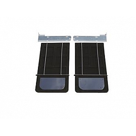 Go Industries Mud Flap - Black Set Of 2 - 70731SET