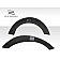 Extreme Dimensions Fender Flare - Black Fiberglass Primered Set Of 4 - 104913