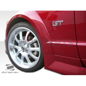 Extreme Dimensions Fender Flare - Black Fiberglass Primered Set Of 4 - 104913-3