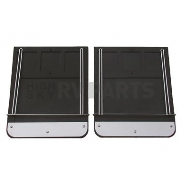 Go Industries Mud Flap - Black Set Of 2 - 70733SET