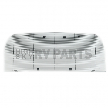 Paramount Automotive Grille Insert - Polished Aluminum Horizontal Bar - 380313