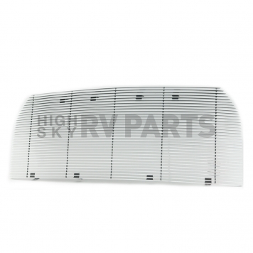 Paramount Automotive Grille Insert - Polished Aluminum Horizontal Bar - 380313-2