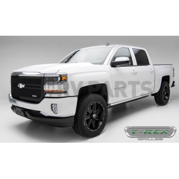 T-Rex Truck Products Grille Insert - Mesh Rectangular Black Powder Coated Steel - 51133-1