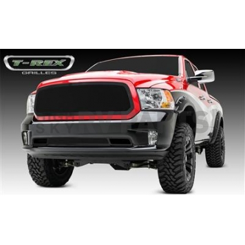 T-Rex Truck Products Grille Insert - Mesh Rectangular Black Powder Coated Steel - 51458