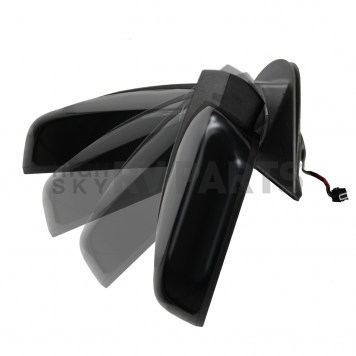 K-Source Exterior Mirror Electric OEM Black Single - 62152G-3