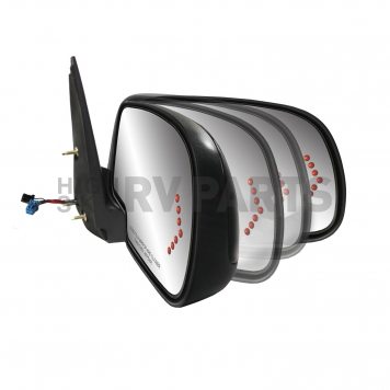 K-Source Exterior Mirror Electric OEM Black Single - 62165G-1