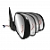K-Source Exterior Mirror Electric OEM Black Single - 62165G