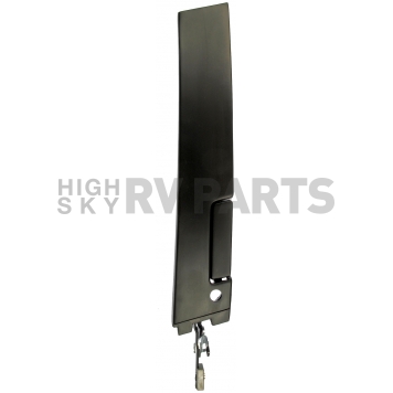 Help! By Dorman Exterior Door Handle - Plastic Black Single - 77174