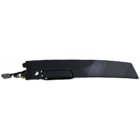 Help! By Dorman Exterior Door Handle - Plastic Black Single - 77176