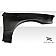 Extreme Dimensions Fender - Fiberglass Black Primered Set Of 2 - 101258