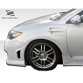Extreme Dimensions Fender - Fiberglass Black Primered Set Of 2 - 101314