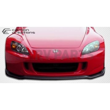 Extreme Dimensions Air Dam Front Lip Carbon Fiber Gloss UV Coated Black - 105231