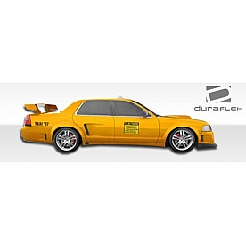 Extreme Dimensions Ground Effects Kit - Primered Fiberglass Reinforced Plastics 4-Piece - 103566