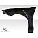 Extreme Dimensions Fender - Fiberglass Black Primered Set Of 2 - 101520